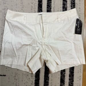INC International Concepts Petite Cream Women's Shorts